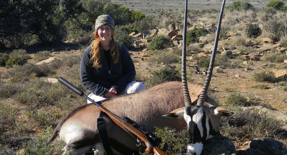 Hunting Gemsbuck in South Africa