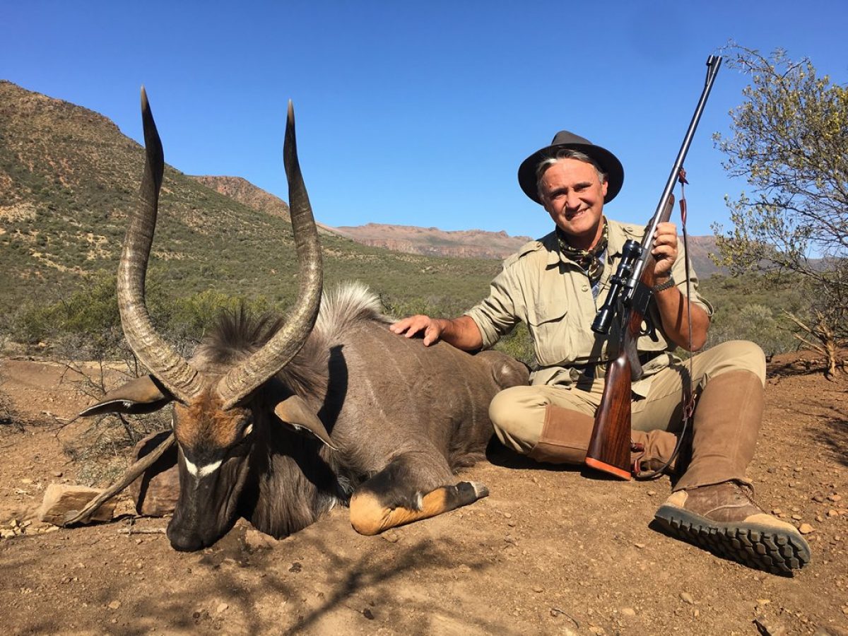 hunting nyala in South Africa